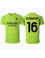 Moške Nogometnih dresov AC Milan Mike Maignan #16 Vratar Tretji 2024-25 Kratki rokavi